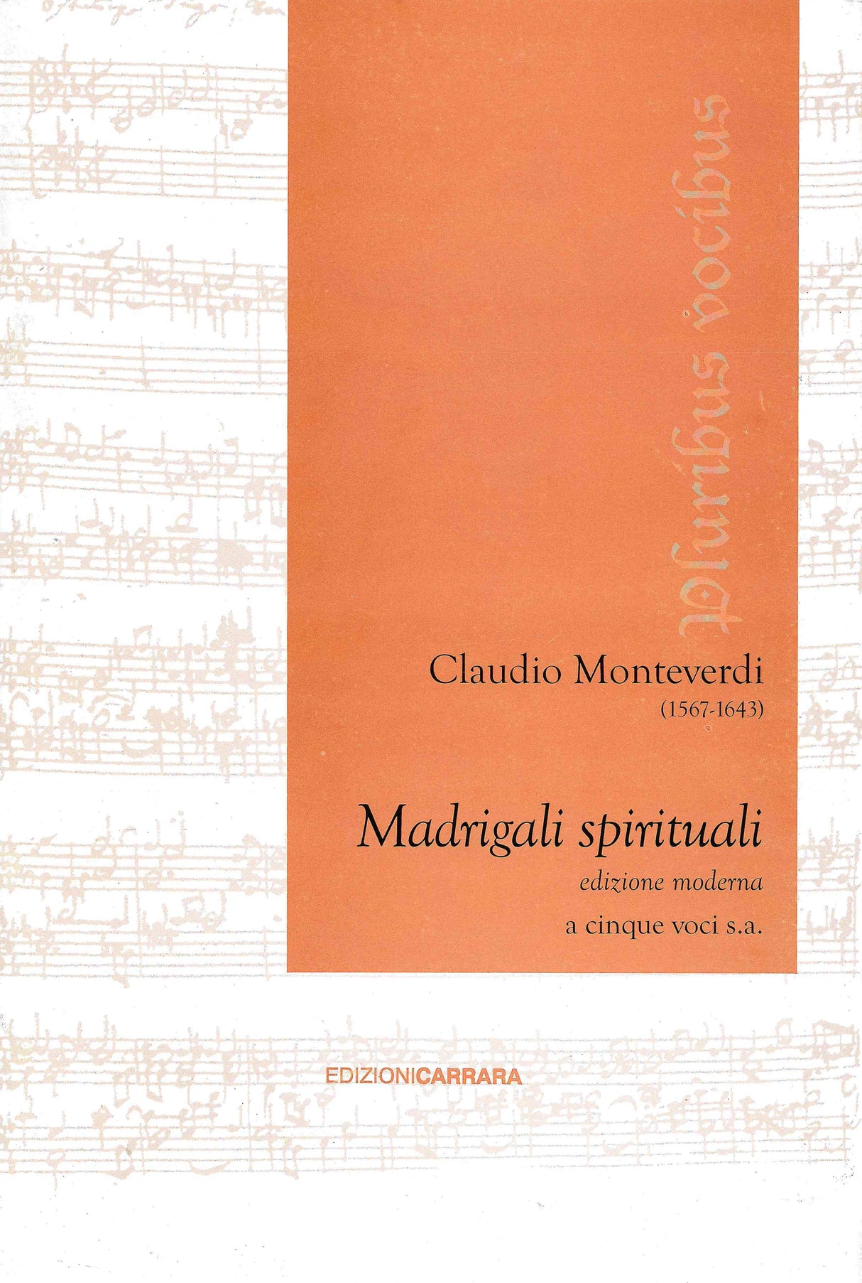 Monteverdi: Madrigali spirituali