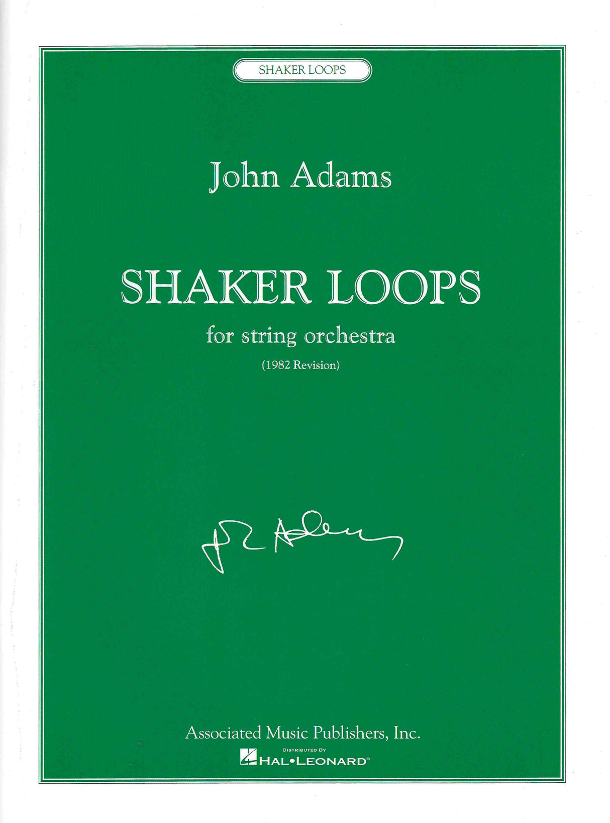 Adams: Shaker Loops