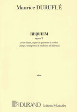 Duruflé: Requiem, Op. 9 - Reduced Orchestration