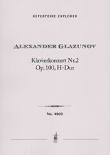 Glazunov: Piano Concerto No. 2 in B Major, Op. 100