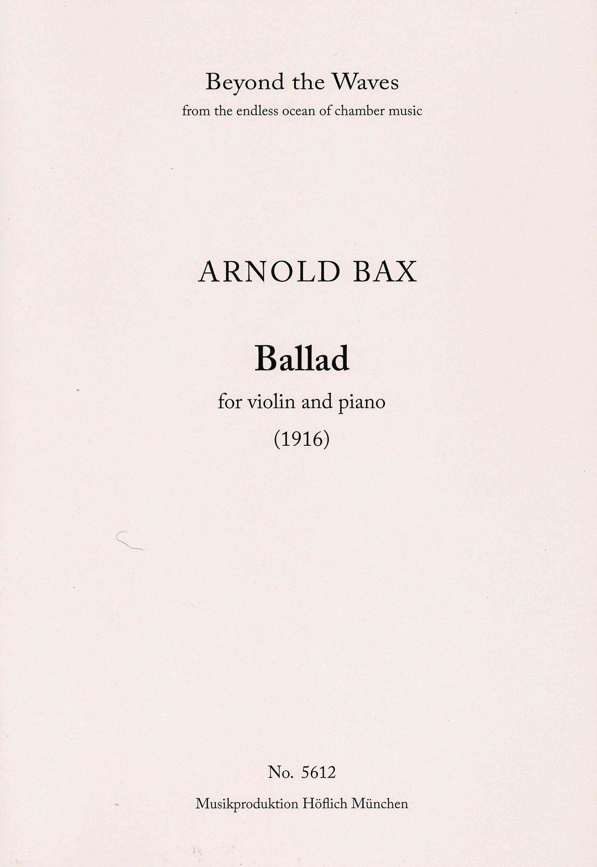 Bax: Ballad