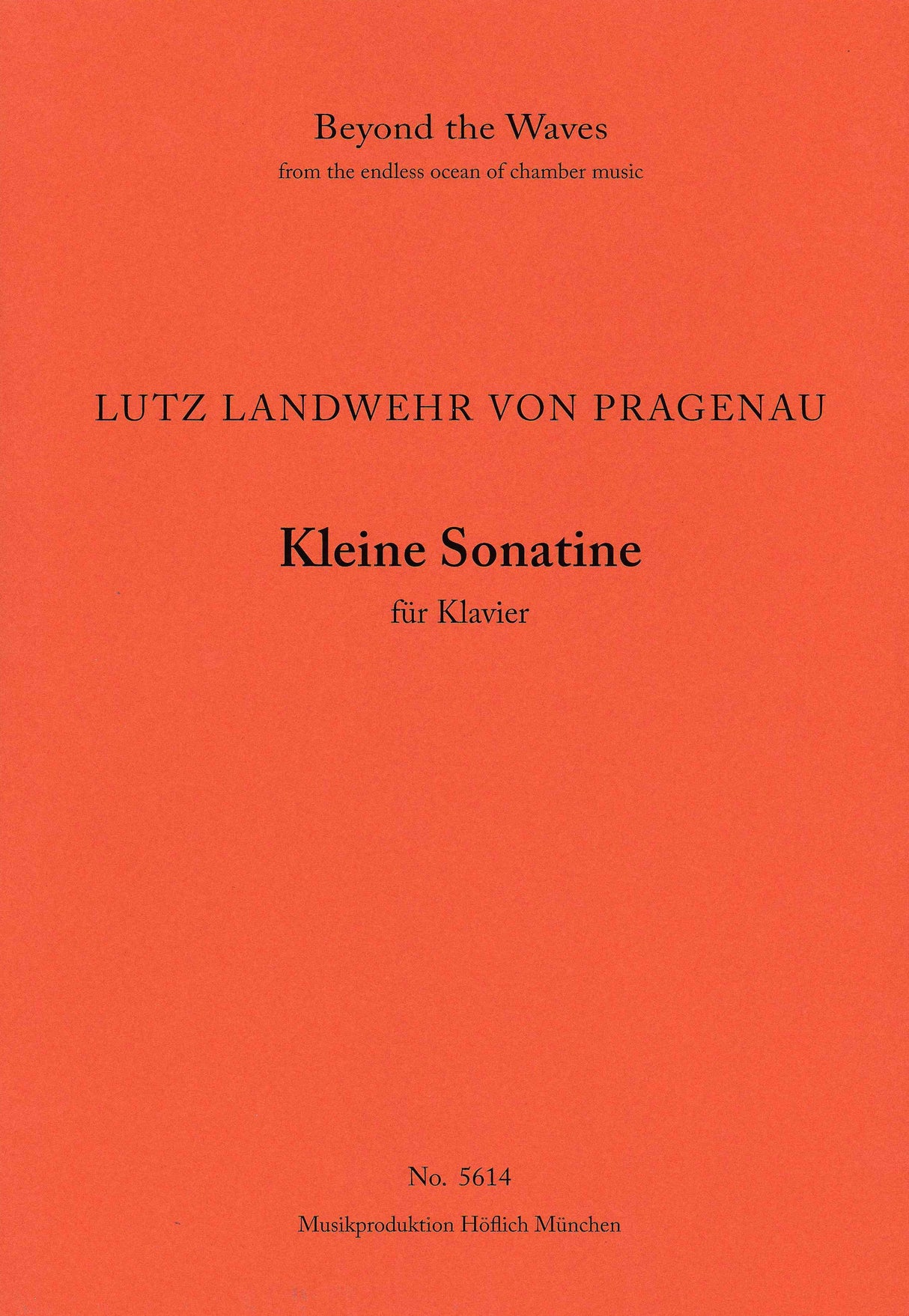 Landwehr von Pragenau: Little Sonatina