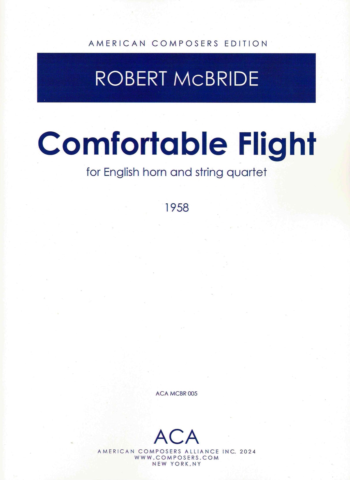 McBride: Comfortable Flight