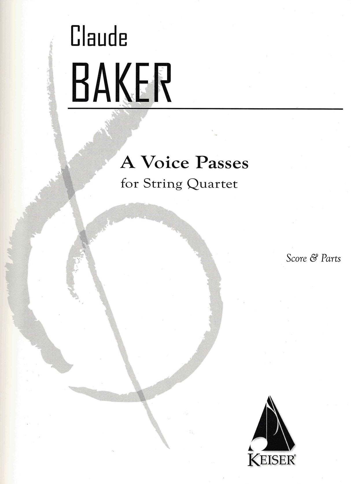 Baker: A Voice Passes