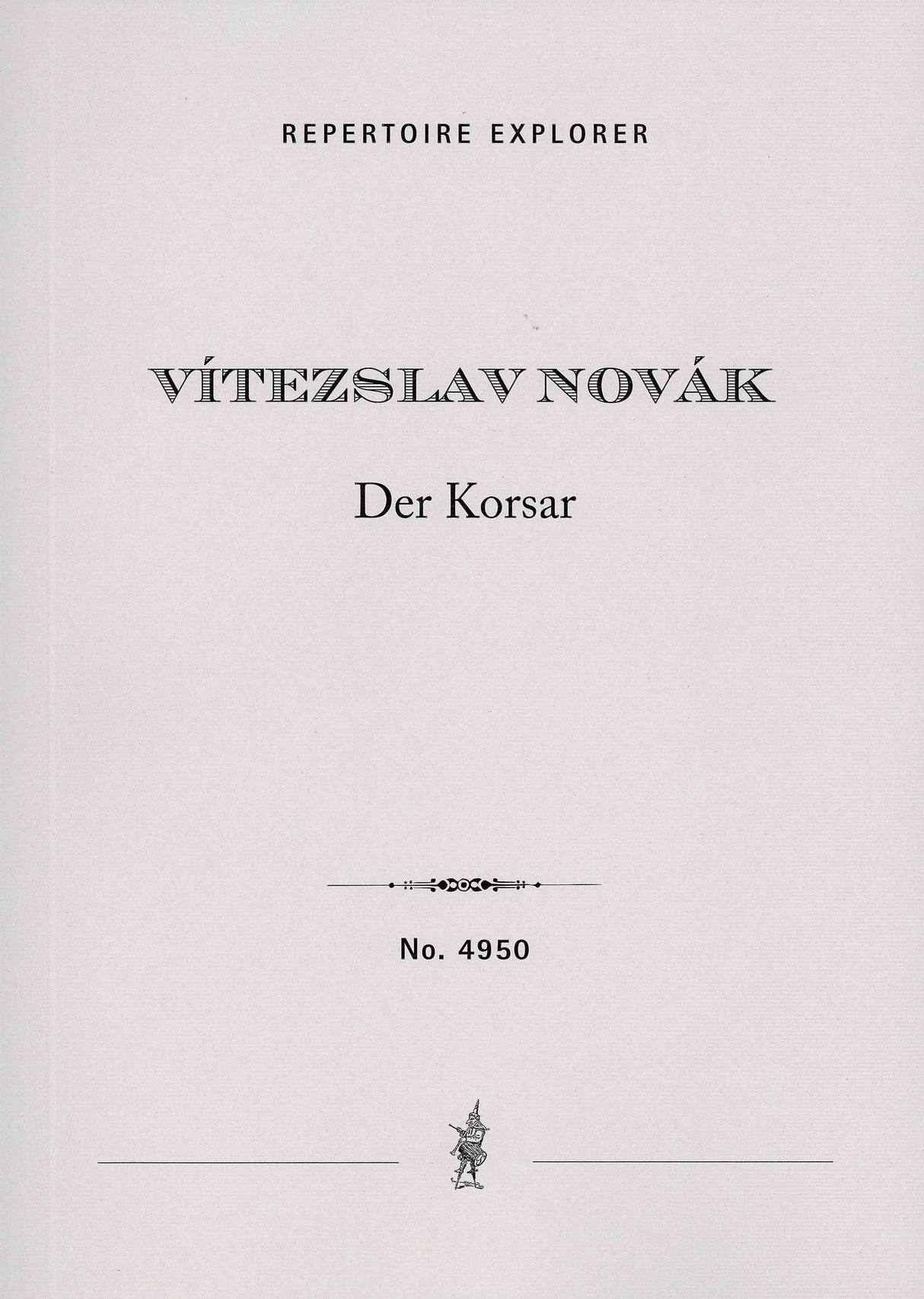 Novák: The Corsair, Overture in F Minor