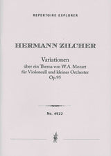 Zilcher: Variations on a Theme of Mozart, Op. 95