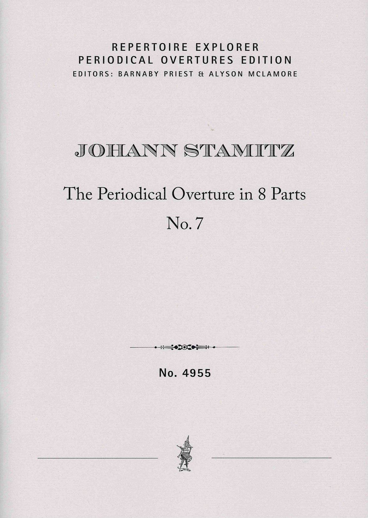 Stamitz: The Periodical Overture in 8 parts No. 7