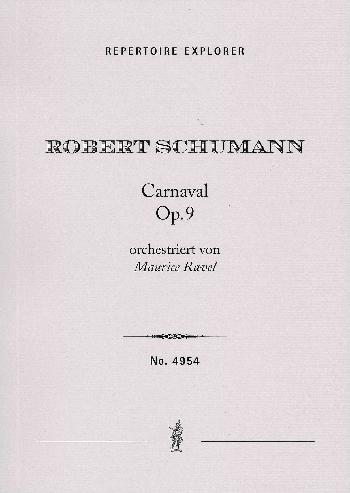 Schumann-Ravel: Carnaval, Op. 9 (arr. for orchestra)