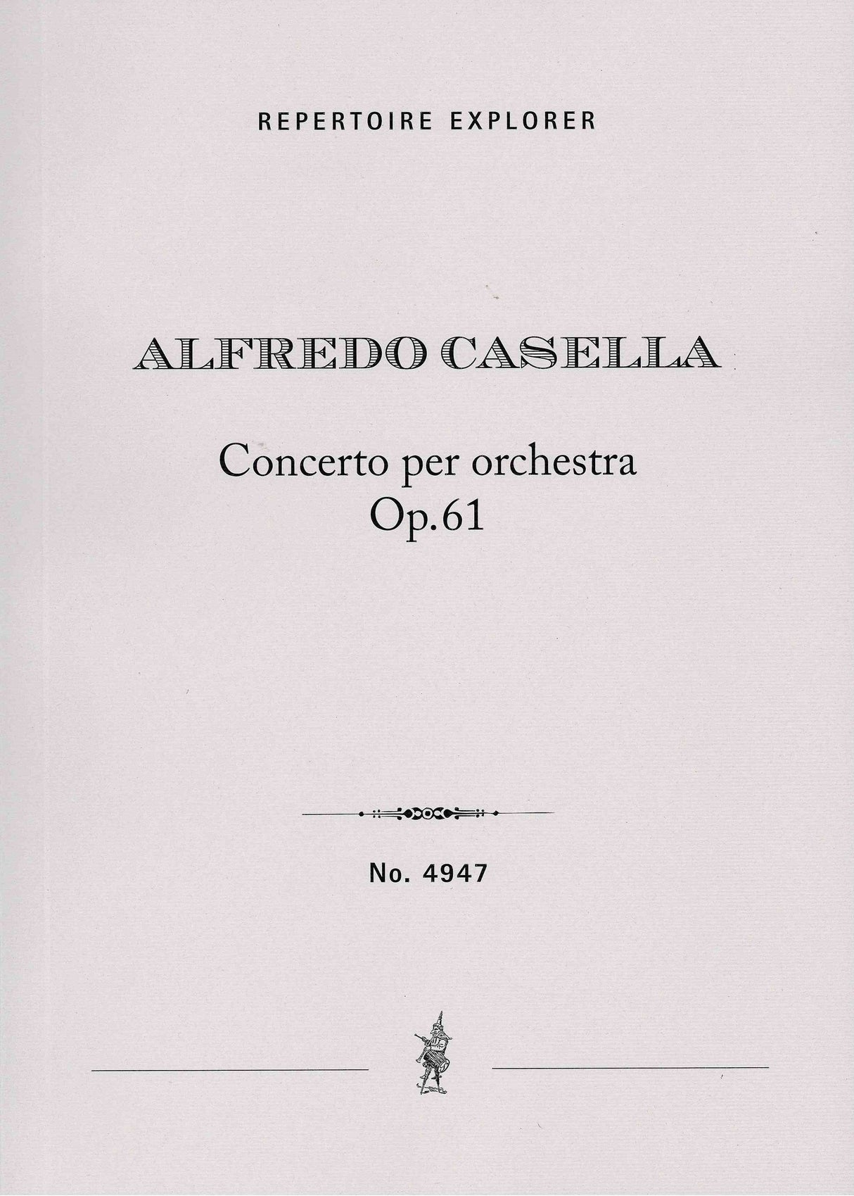 Casella: Concerto, Op. 61