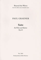 Graener: Suite for Flute and Piano, Op. 63