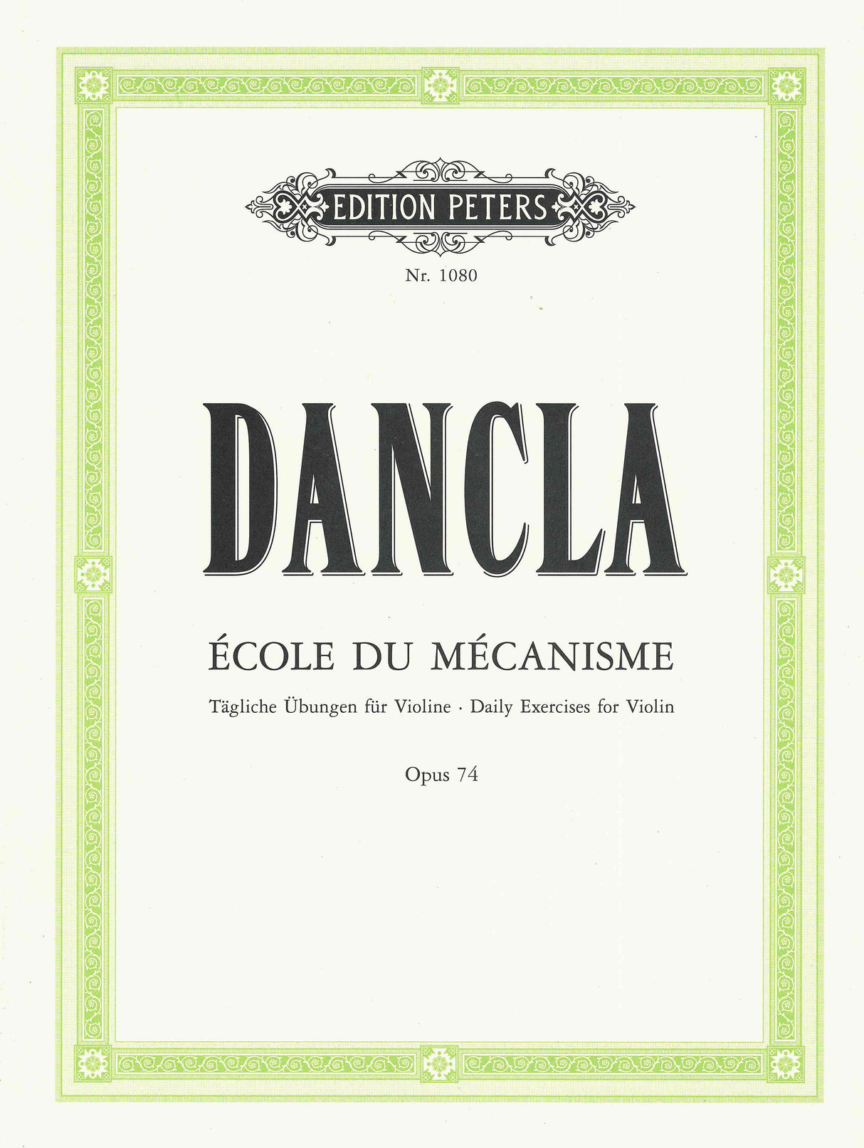 Dancla: 50 Daily Exercises, Op. 74