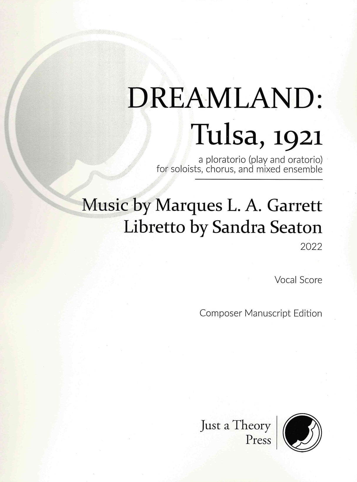 Garrett: Dreamland: Tulsa, 1921