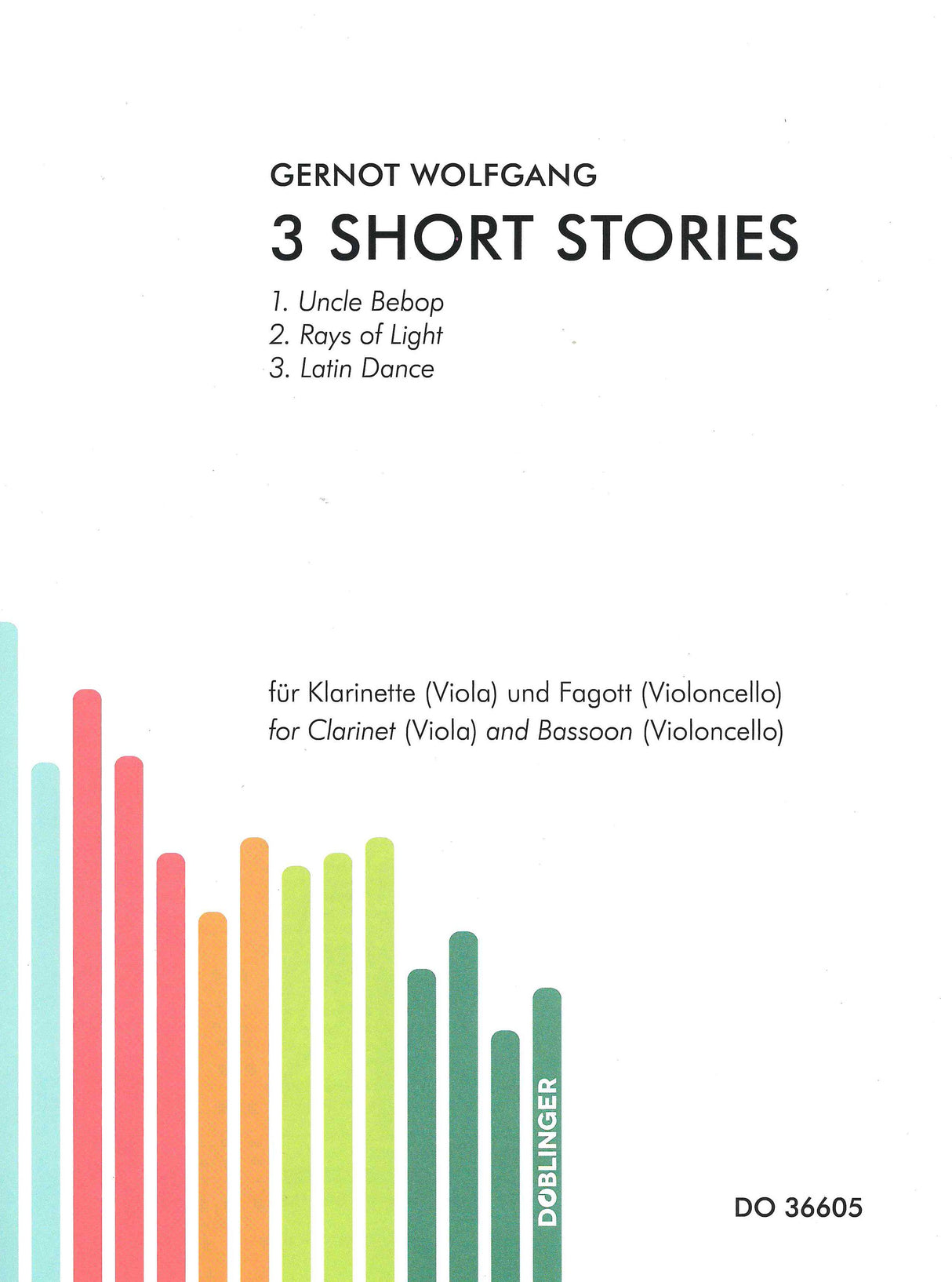 Wolfgang: 3 Short Stories for Clarinet & Bassoon