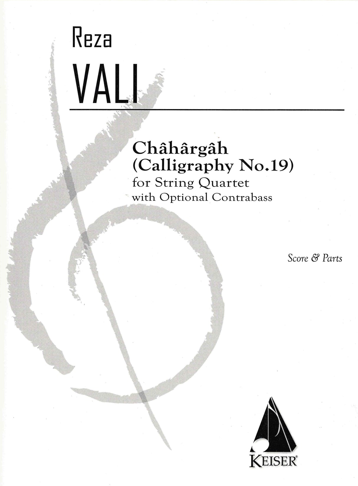 Vali: Châhârgâh (Version for String Quartet)