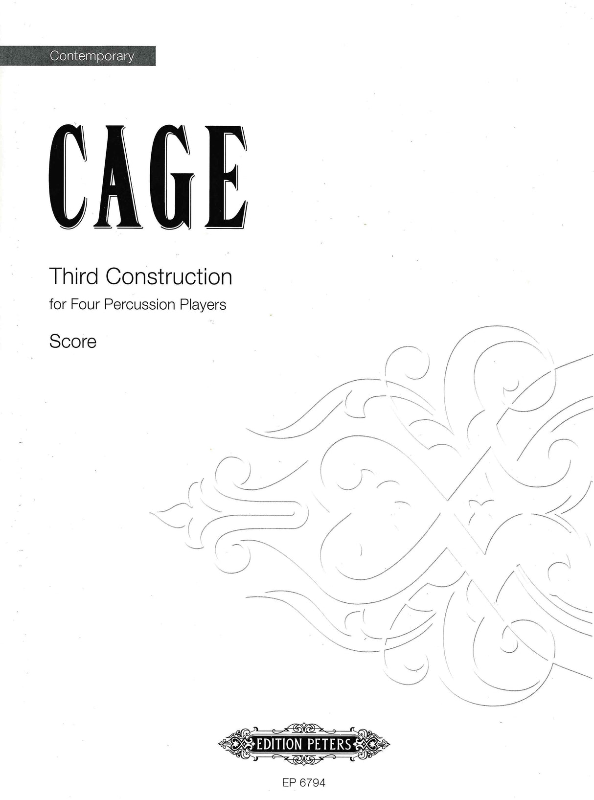 Cage: Third Construction