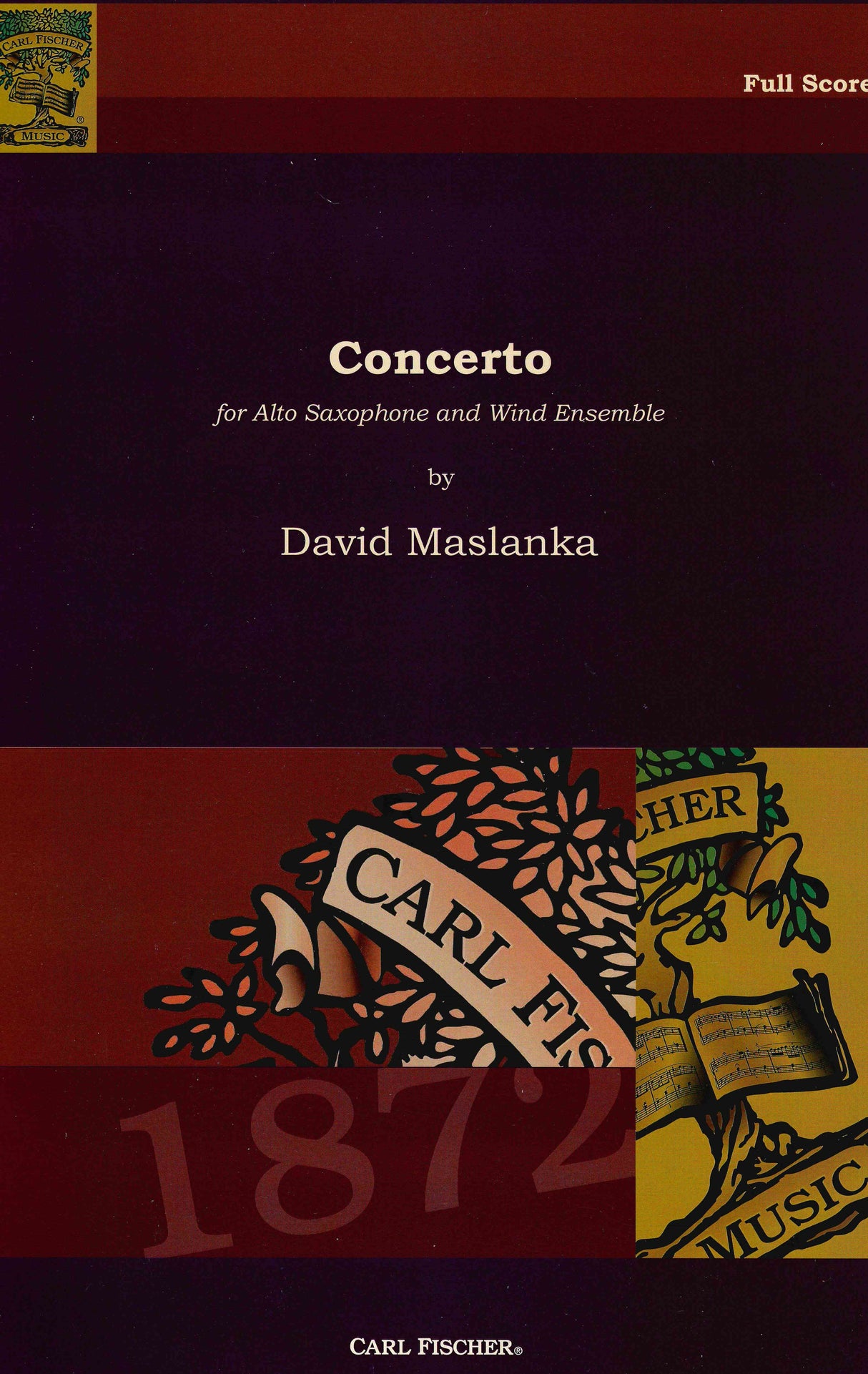 Maslanka: Concerto for Alto Sax and Wind Ensemble