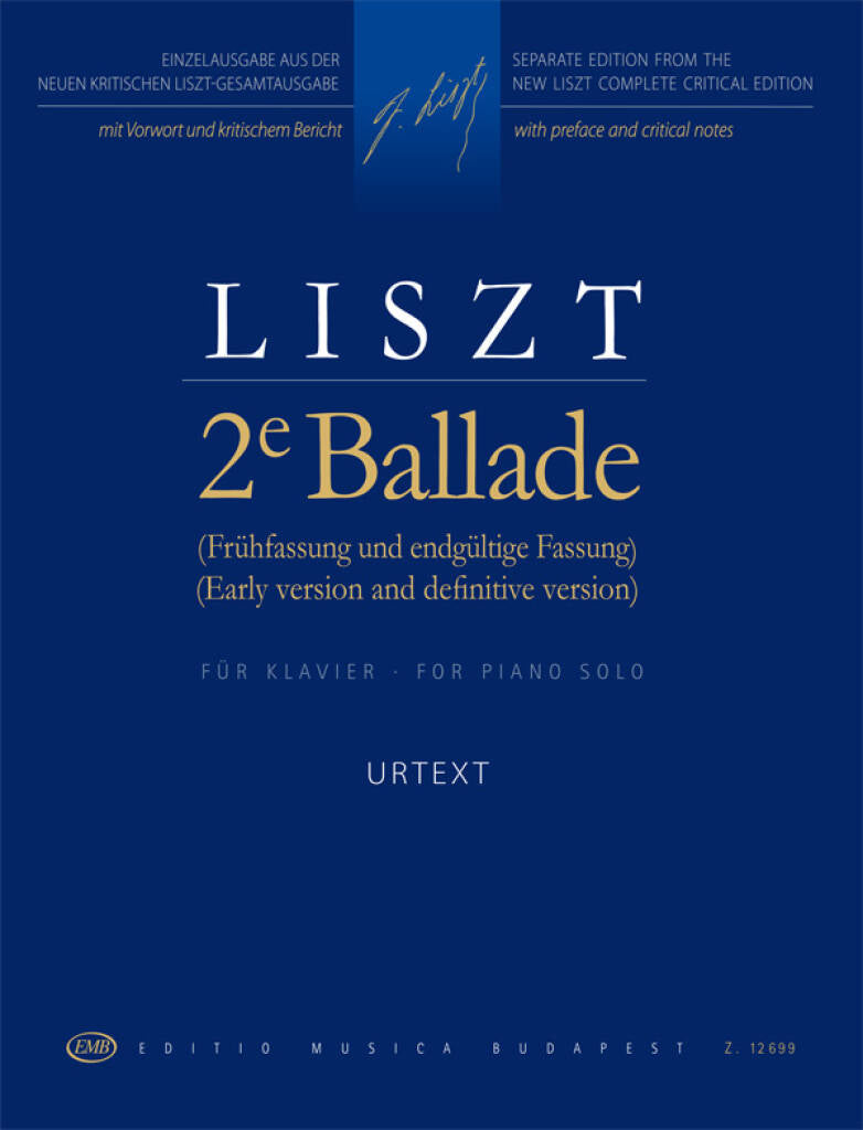 Liszt: Ballade No. 2 in B Minor, S. 171