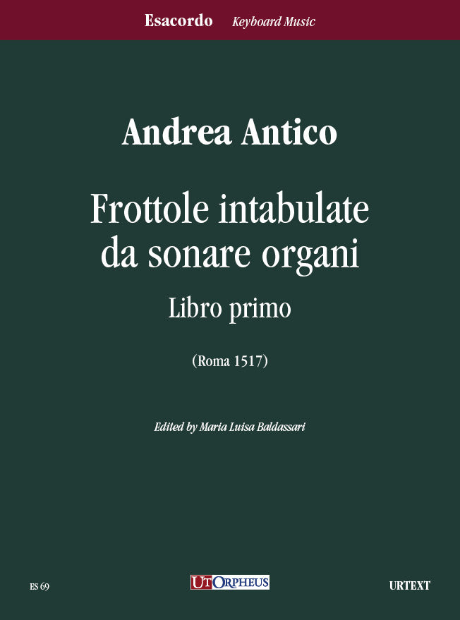 Antico: Frottole intabulate da sonare organi