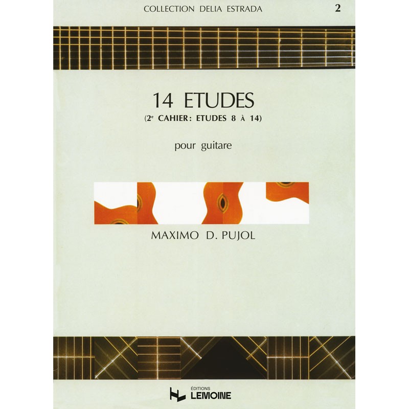 Pujol: 14 Etudes - Book 2 (Nos. 8-14)