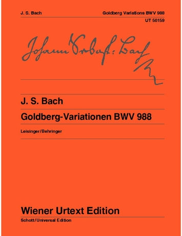 Bach: Goldberg Variations, BWV 988