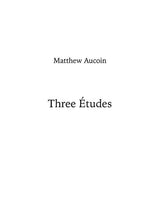 Aucoin: Three Études