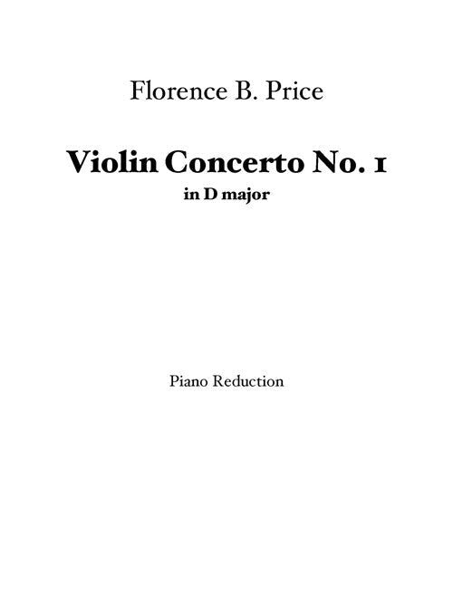 Price: Violin Concerto No. 1 in D Major