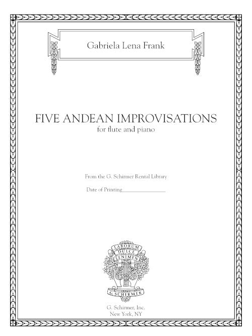 Frank: 5 Andean Improvisations