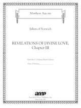 Aucoin: Revelations of Divine Love, Chapter III