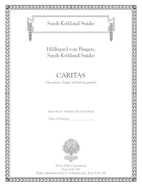 Snider: Caritas