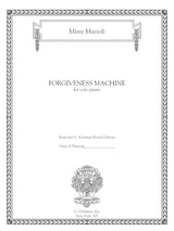 Mazzoli: Forgiveness Machine