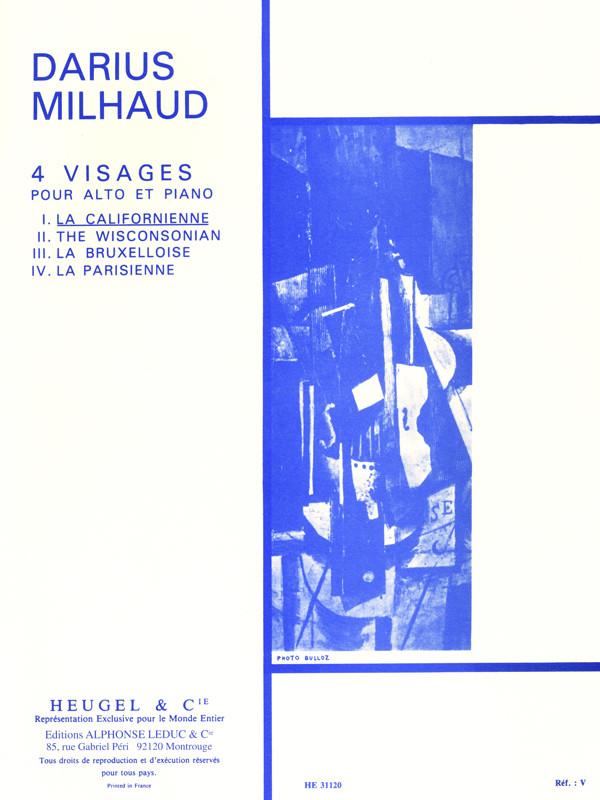 Milhaud: La Californienne, Op. 238, No. 1 (from 4 Visages)