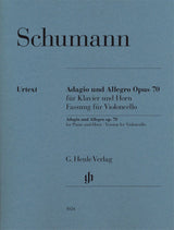 Schumann: Adagio and Allegro, Op. 70 (Version for Cello)