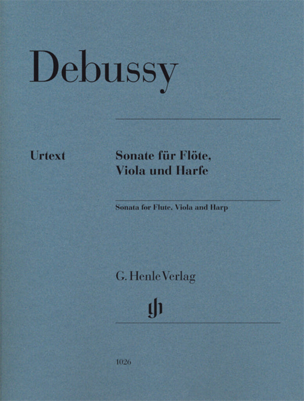 Debussy: Sonata for Flute, Viola and Harp