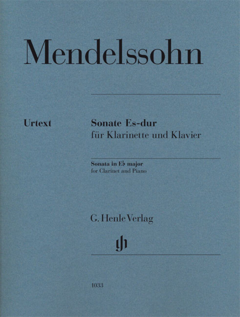 Mendelssohn: Clarinet Sonata in E-flat Major