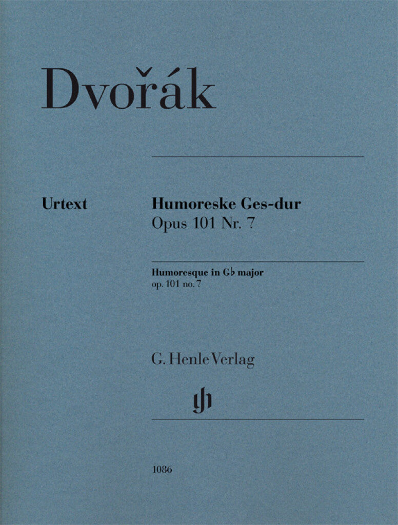 Dvořák: Humoresque in G-flat Major, Op. 101, No. 7