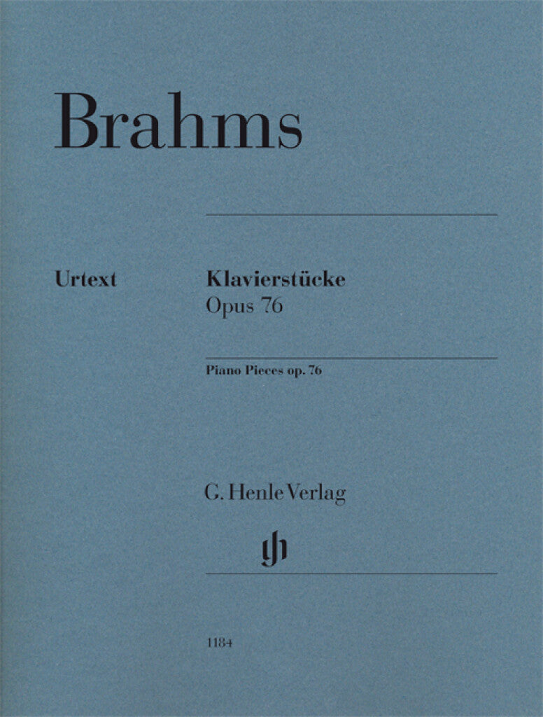 Brahms: 8 Piano Pieces, Op. 76