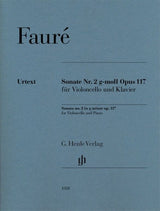 Fauré: Cello Sonata No. 1 in D Minor, Op. 109