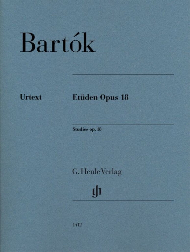 Bartók: Etudes, Op. 18