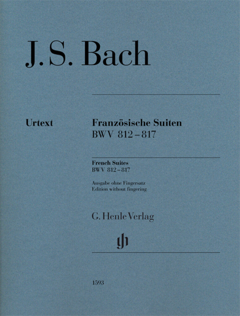 Bach: French Suites, BWV 812-817 - Ficks Music