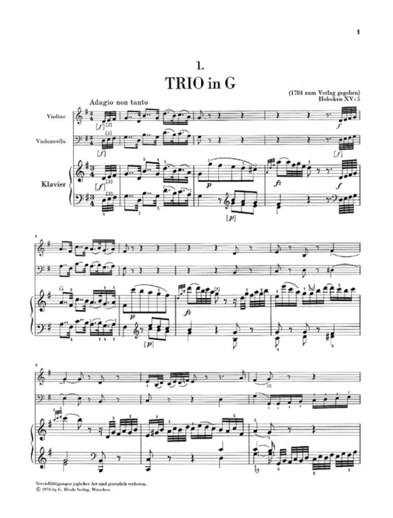 Haydn: Piano Trios - Volume 2