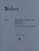 Weber: Trio in G Minor, Op. 63