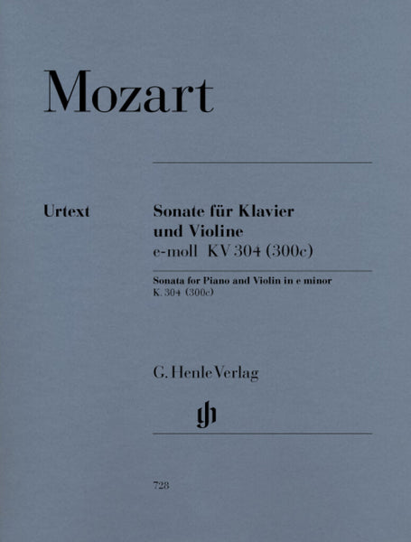 Mozart: Violin Sonata in E Minor, K. 304 (300c) – Ficks Music