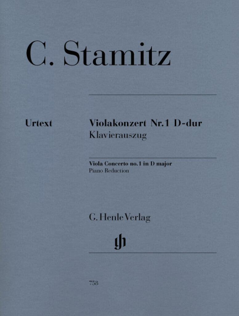 Stamitz: Viola Concerto in D Major, Op. 1