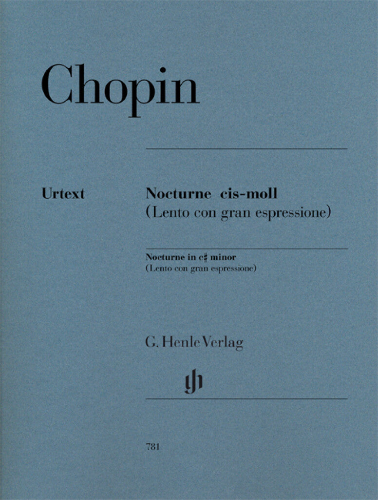 Chopin: Nocturne in C-sharp Minor, Op. posth.