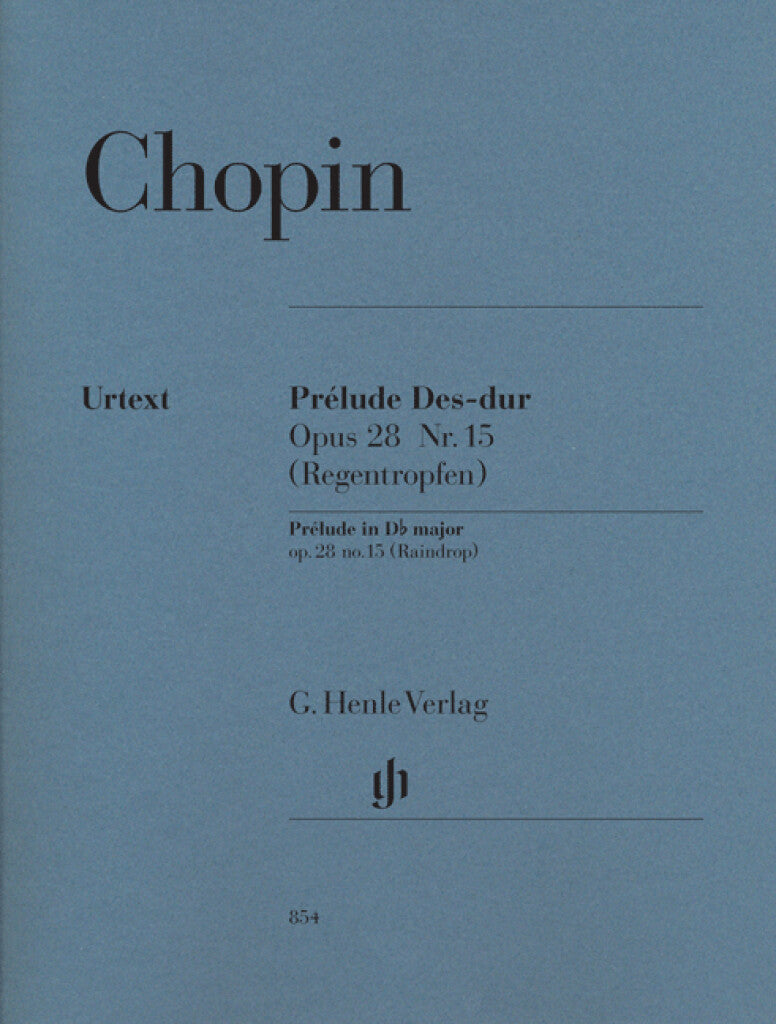 Chopin: Prélude in D-flat Major, Op. 28, No. 15 ("Raindrop")