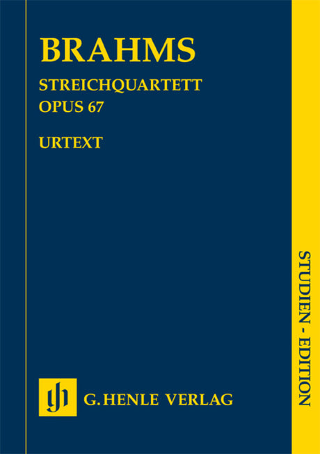 Brahms: String Quartet in B-flat Major, Op. 67