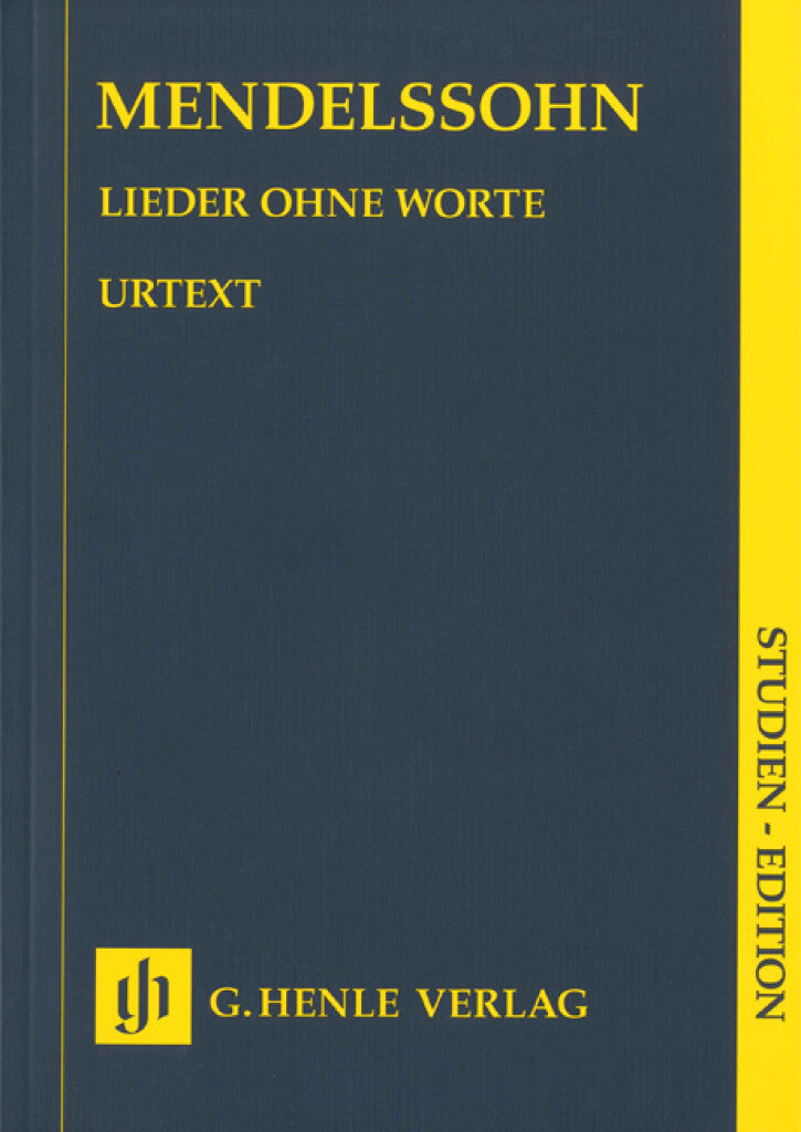 Mendelssohn F., Sechs Lieder ohne Worte, Andante con moto Sheet music for  Piano (Solo)