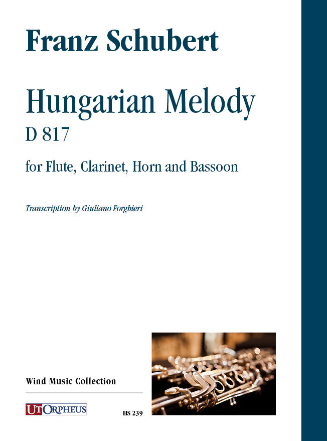 Schubert: Hungarian Melody in B Minor, D 817 (arr. for flute, clarinet, horn & bassoon)