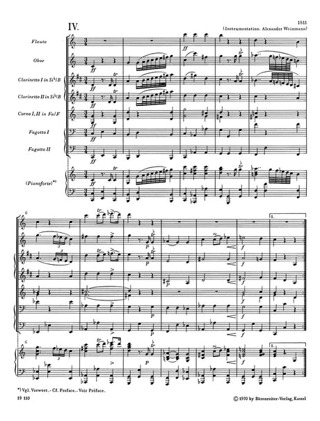 Schubert: 6 Minuets - Volume 2 (arr. for winds)