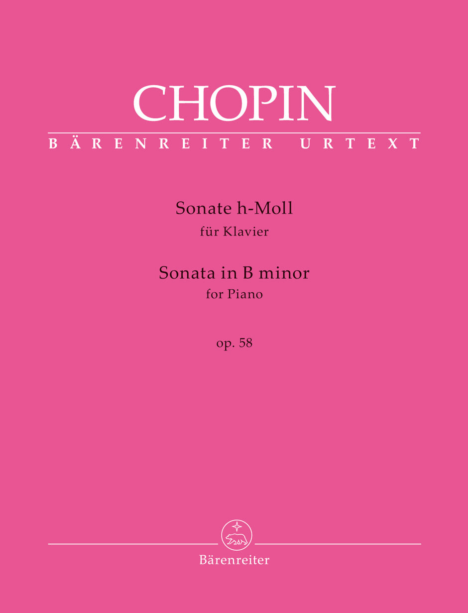 Chopin: Piano Sonata No. 3 In B Minor, Op. 58 - Ficks Music